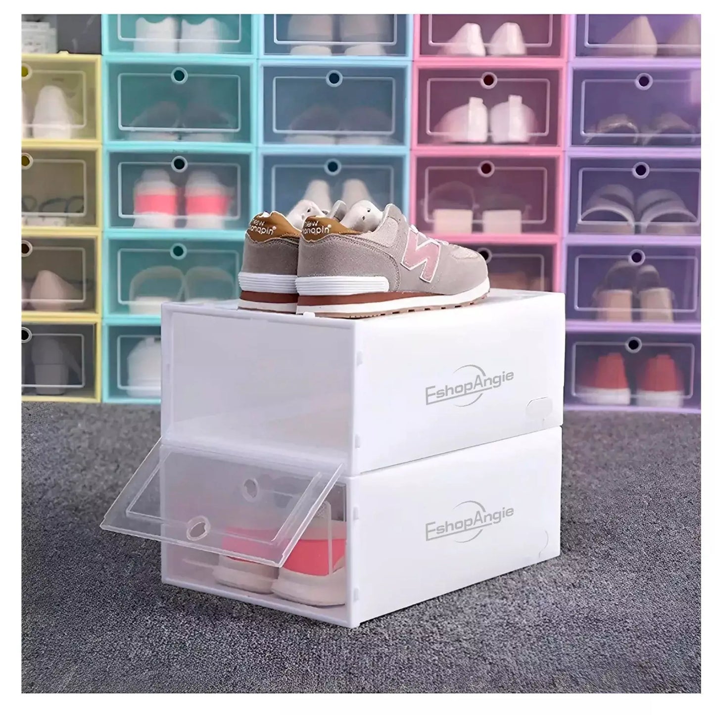 Caja zapatos armable